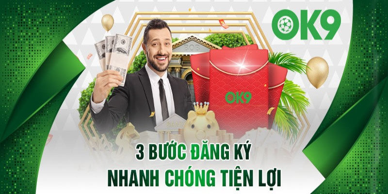 Quy trình đăng ký tại nhà cái chỉ với 3 bước cực tiện lợi